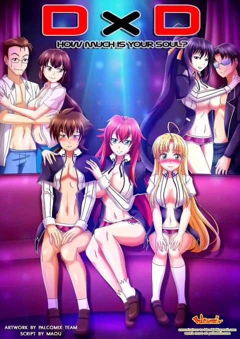 How Much is Your Soul? (Highschool DxD) [Palcomix] porn comic cover