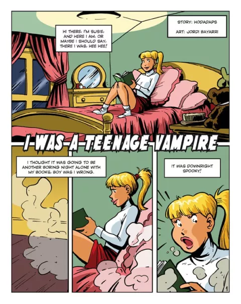 I Was A Teenage Vampire [Jordi Bayarri] porn comic cover