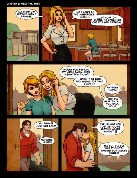 In The Kitchen [Reinbach] porn comic cover