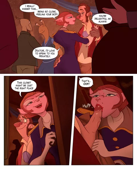 In the closet (Treasure Planet) [JustSantiago] porn comic cover