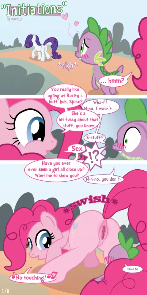 Initiations (My Little Pony – Friendship Is Magic) [Syoee_B] porn comic cover