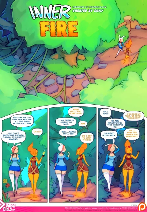 Inner Fire (Adventure Time) [Doxy] porn comic cover