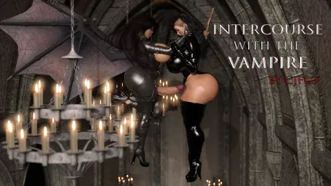 Intercourse With The Vampire [CJFLO] porn comic cover