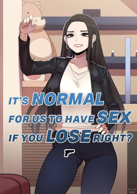 It’s Normal for us to Have Sex if You Lose Right? [ABBB] porn comic cover