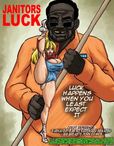 Janitor’s Luck [IllustratedInterracial] porn comic cover