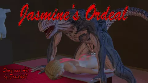 Jasmine’s Ordeal [3DMonsterStories] porn comic cover
