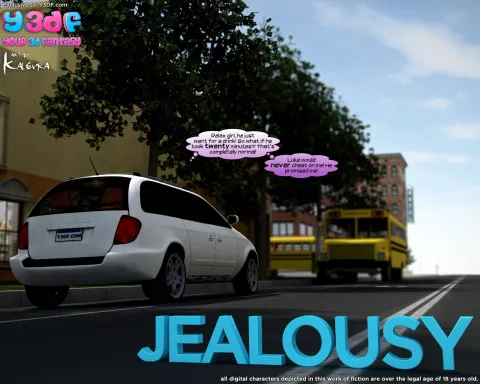 Jealousy [Y3DF] porn comic cover