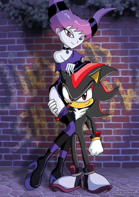 Jinxed Shadow (Sonic the Hedgehog, Teen Titans) [Palcomix] porn comic cover