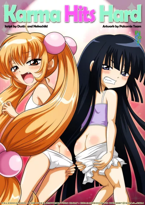 Karma Hits Hard (Kodomo no Jikan) [Palcomix] porn comic cover