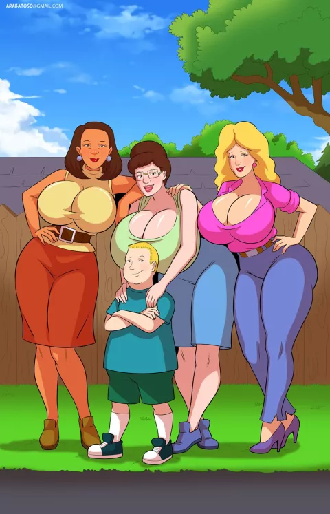 King Of The Hill (King Of The Hill) [Arabatos] porn comic cover