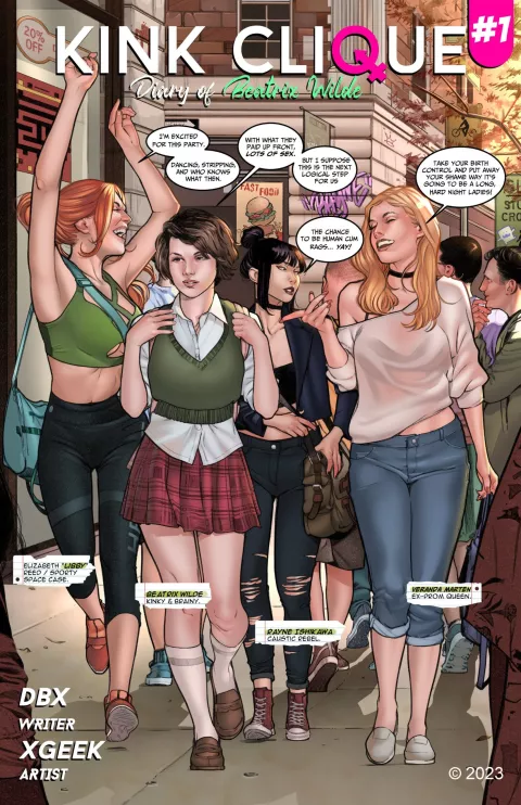 Kink Clique [XGeek] porn comic cover