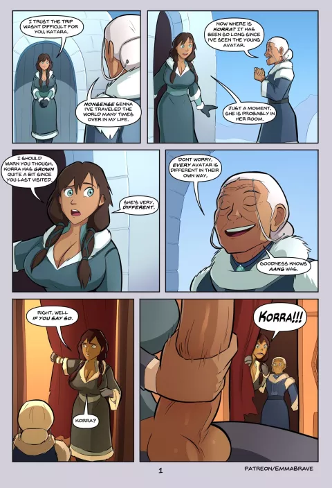 Korra: Book One (The Legend of Korra) [EmmaBrave] porn comic cover