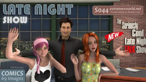 Late Night Show [ExtremeXWorld] porn comic cover