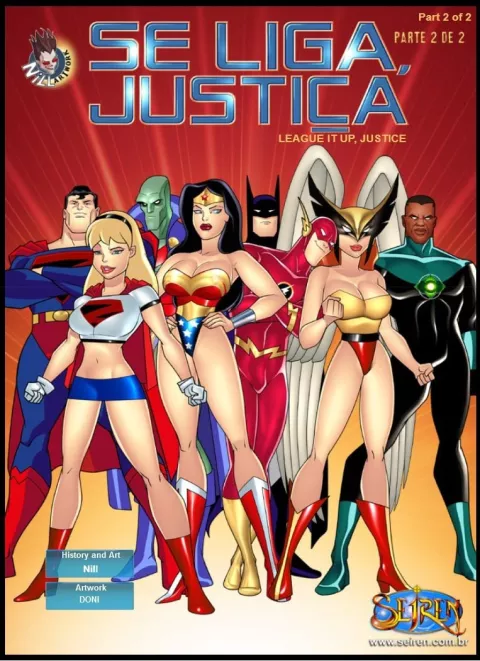 League It Up, Justice (Justice League) [Seiren] porn comic cover