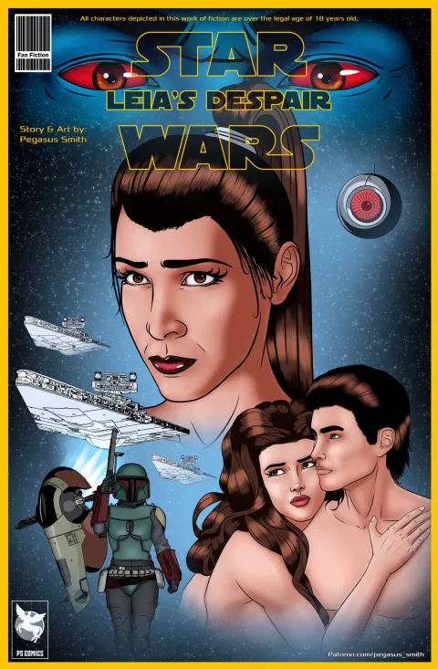 Leia’s Despair (Star Wars) [Pegasus Smith] porn comic cover