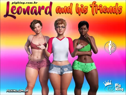 Leonard And His Friends – Leonard, Nininho, Julian [PigKing] porn comic cover