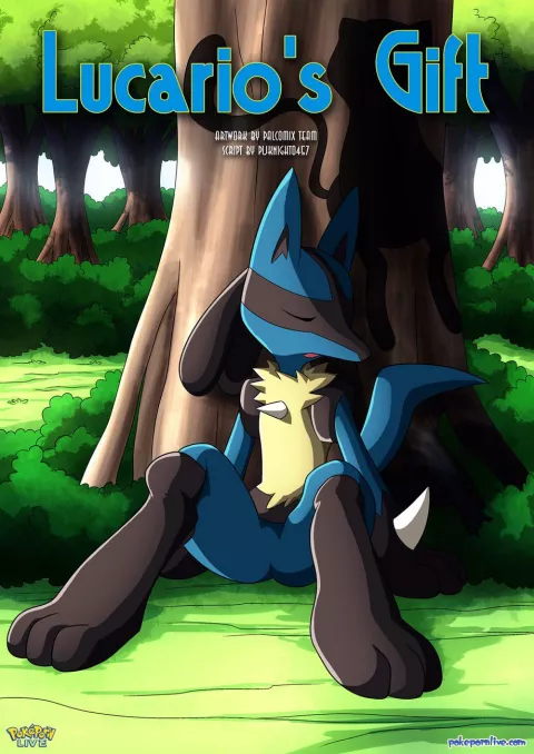 Lucario’s Gift (Pokemon) [Palcomix] porn comic cover