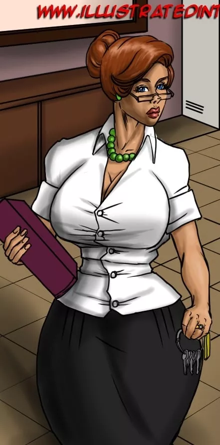 Lust For The Librarian [IllustratedInterracial] porn comic cover