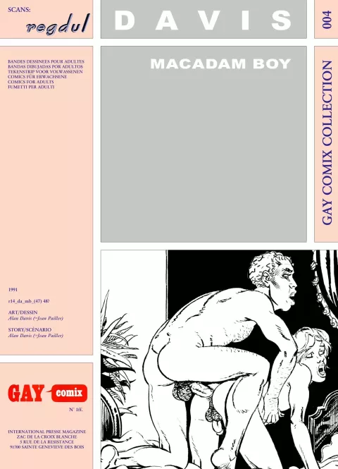 Macadam Boy [Alan Davis | Jean Pailler] porn comic cover