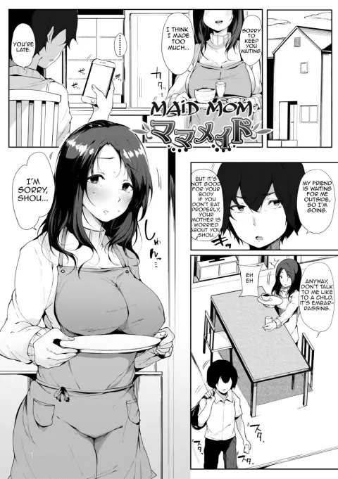 Maid Mom [Sakurayu Hal] porn comic cover