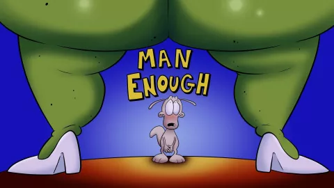 Man Enough (Rocko’s Modern Life) [Blargsnarf] porn comic cover