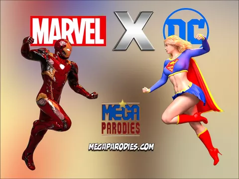 Marvel X DC (The Avengers , Justice League) [MegaParodies] porn comic cover