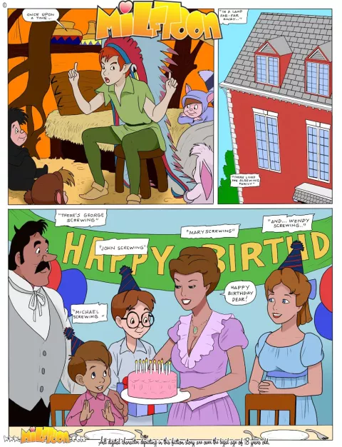 Mary And Wendy Go Pro (Peter And Wendy) [MILFToon] porn comic cover