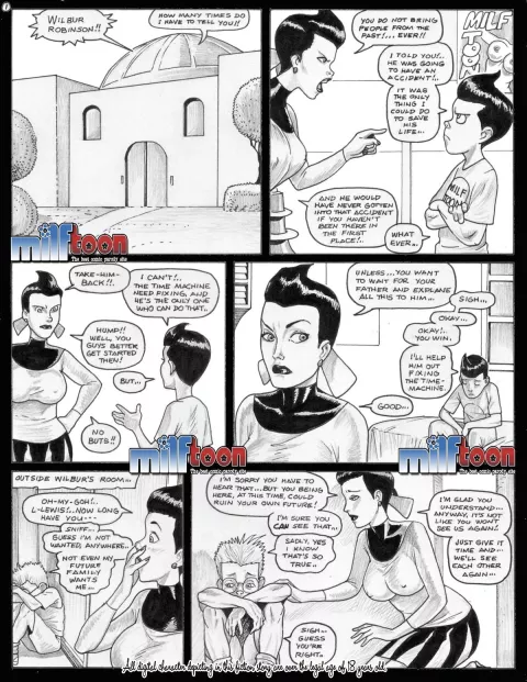 Meet The Robs (Meet the Robinsons) [MILFToon] porn comic cover