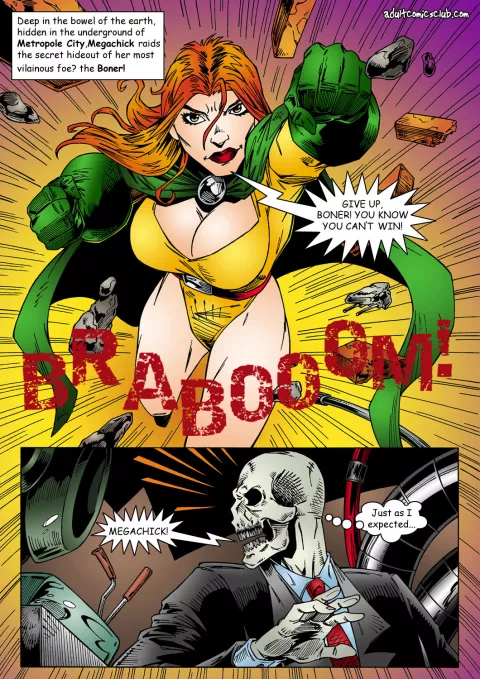 Megachick [AdultComicsClub] porn comic cover