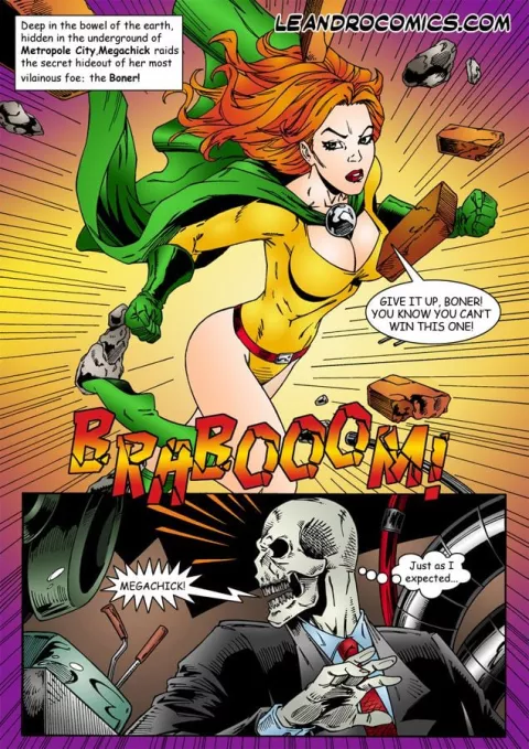 Megachick [Leandro Comics] porn comic cover