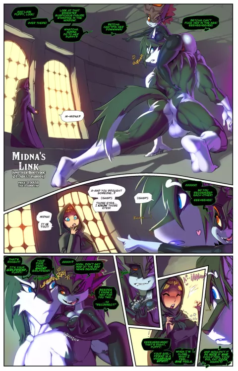 Midna’s Link (The Legend of Zelda) [Fred Perry] porn comic cover