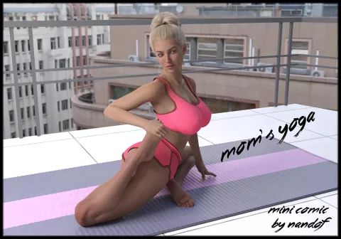 Mom’s Yoga [NandoF] porn comic cover