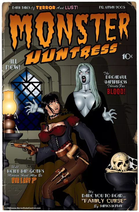 Monster Huntress [James Lemay] porn comic cover