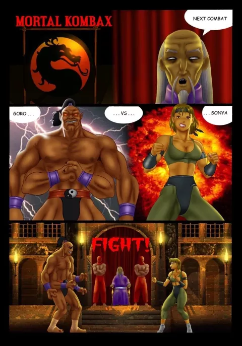 Mortal Kombax (Mortal Kombat) [Nihaotomita] porn comic cover