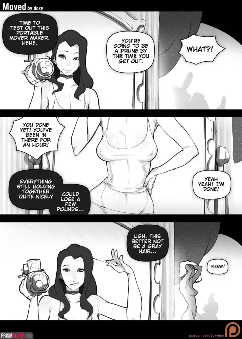 Moved (The Legend of Korra) [Doxy] porn comic cover