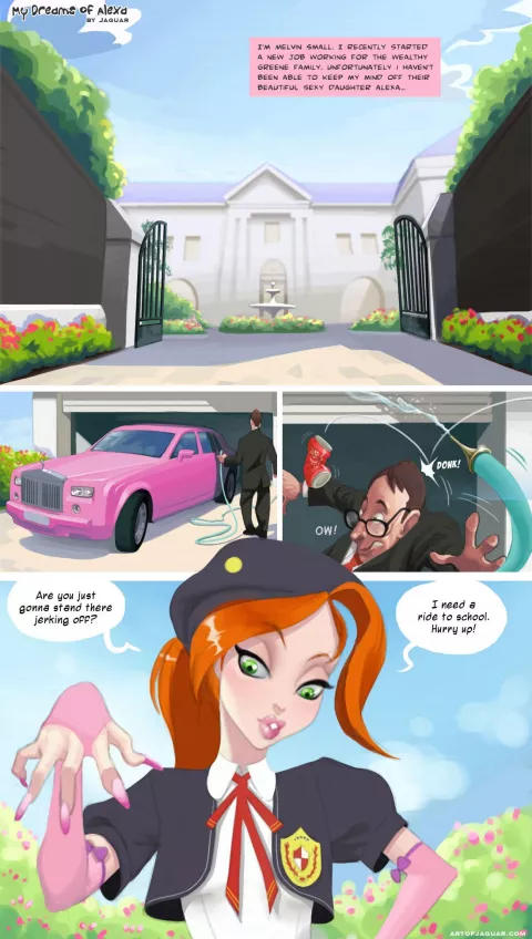 My Dreams Of Alexa [PooNnet] porn comic cover
