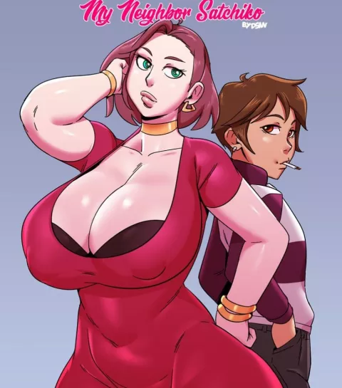 My Neighbor Satchiko [DSAN] porn comic cover