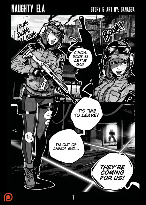 Naughty Ela (Tom Clancy’s Rainbow Six Siege) [Ganassa] porn comic cover
