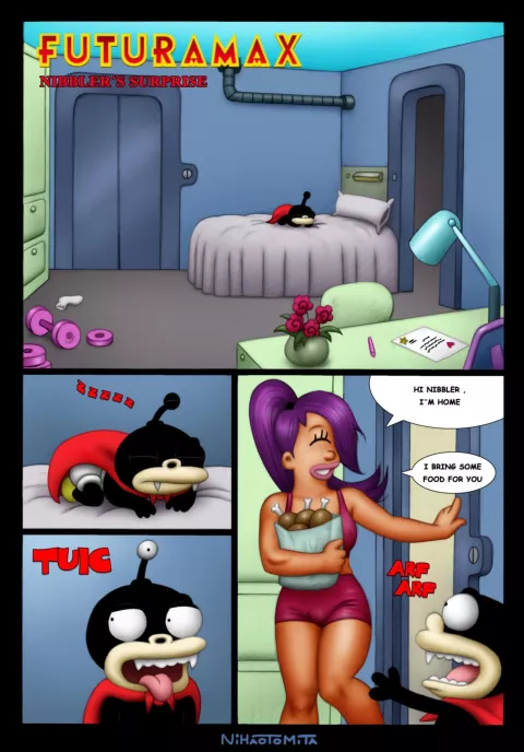Nibbler’s Surprise (Futurama) [Nihaotomita] porn comic cover