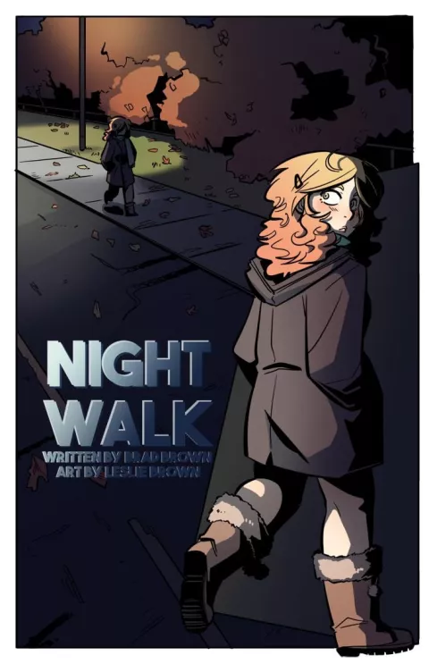 Night Walk [Tissue Box] porn comic cover