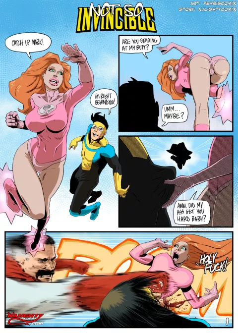 Not so Invincible (Invincible) [NaughtyComix , FenrisComix] porn comic cover