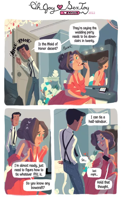 Now Or Knot (Oh Joy Sex Toy) [RimbleD] porn comic cover