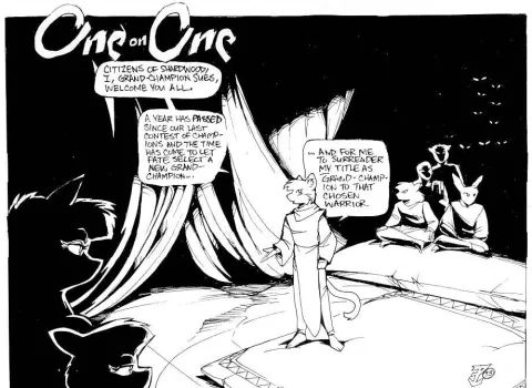 One On One [Fred Perry] porn comic cover