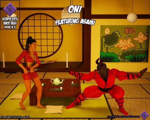 Oni [Scorpio69] porn comic cover