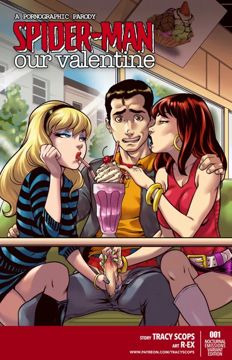 Our Valentine (Spider-Man) [Tracy Scops] porn comic cover