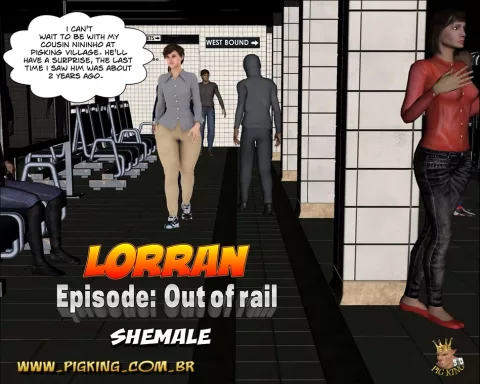 Out Of Rail – Lorran [PigKing] porn comic cover