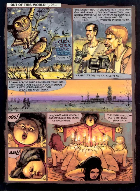 Out Of This World [Ignacio Noe] porn comic cover