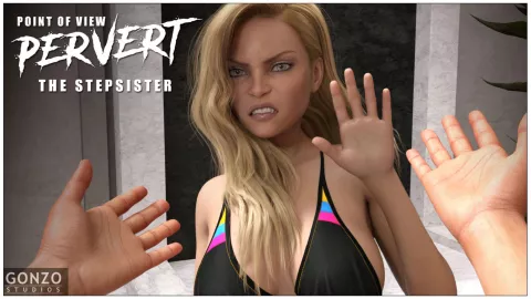 POV Pervert – The Step-Sister [Gonzo Studios] porn comic cover