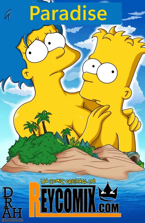 Paradise (The Simpsons) [Drah Navlag] porn comic cover
