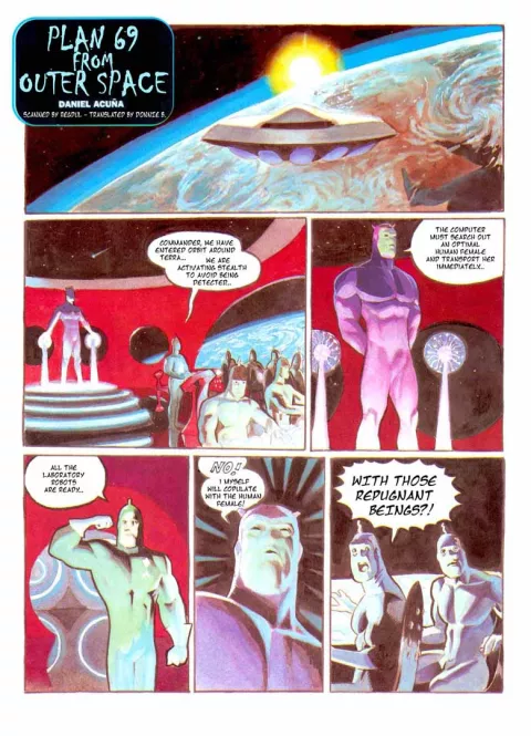 Plan 69 From Outer Space [Acuna] porn comic cover